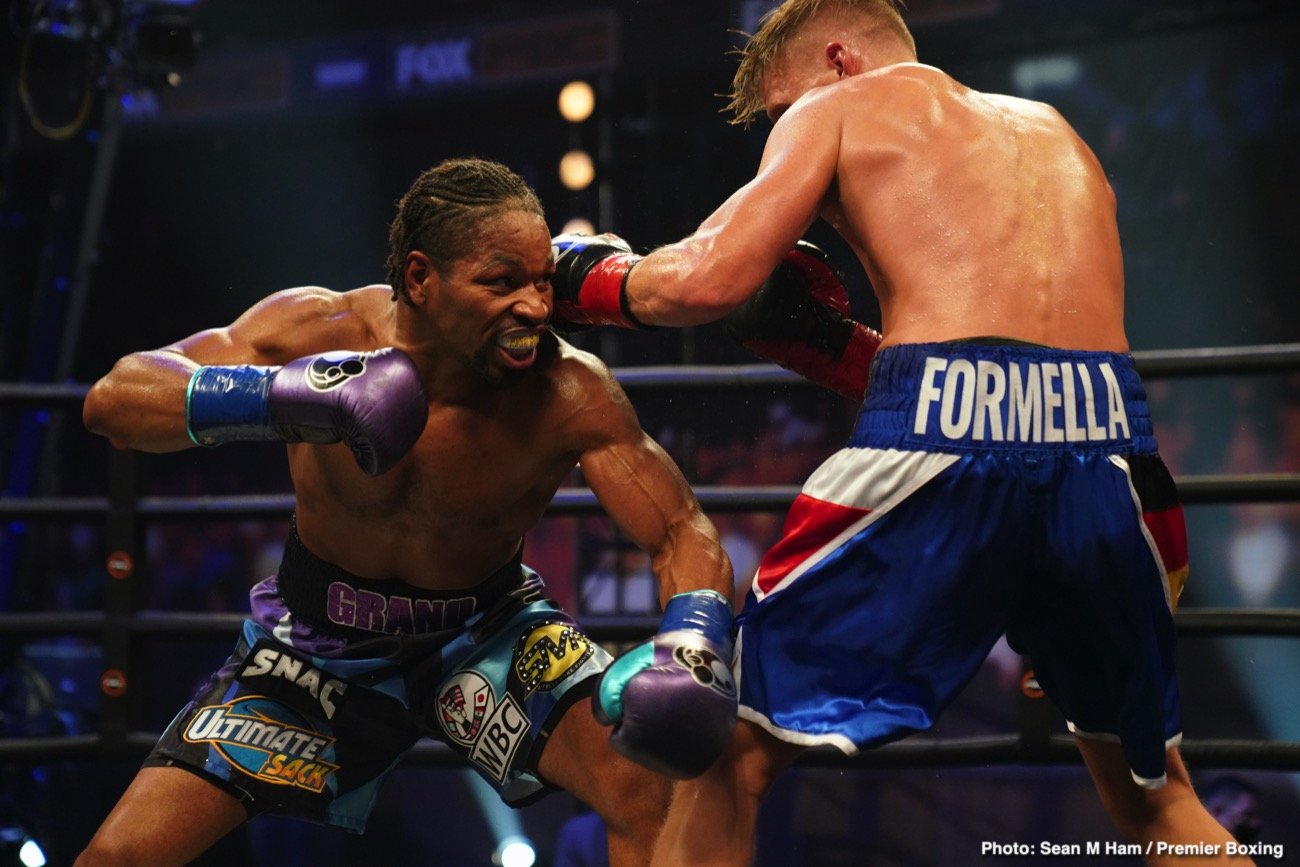 Shawn Porter, Terence Crawford boxing photo