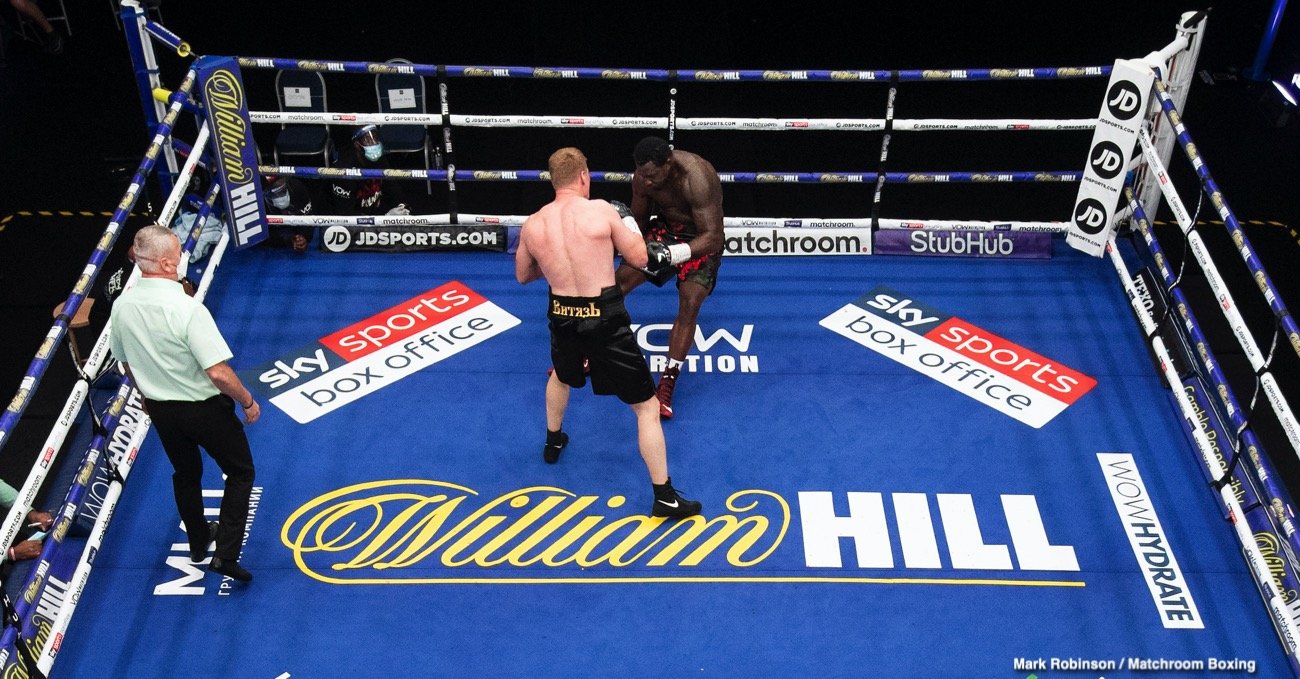 Image: Ricky Hatton: Dillian Whyte's career may be over if he loses