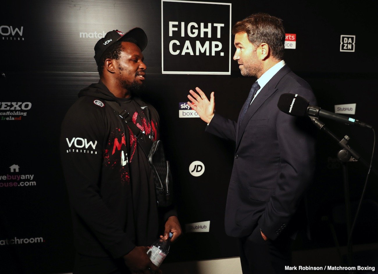 Image: Eddie Hearn: Whyte can’t lose to Povetkin and still be a PPV fighter