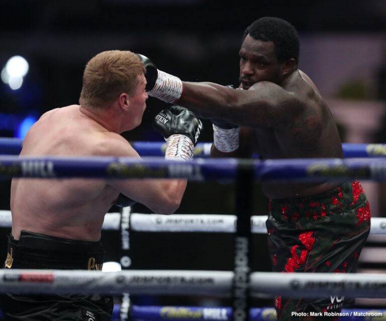 Image: Whyte sparring partner: "I’ve seen a growth in him, I see him putting Povektin down"
