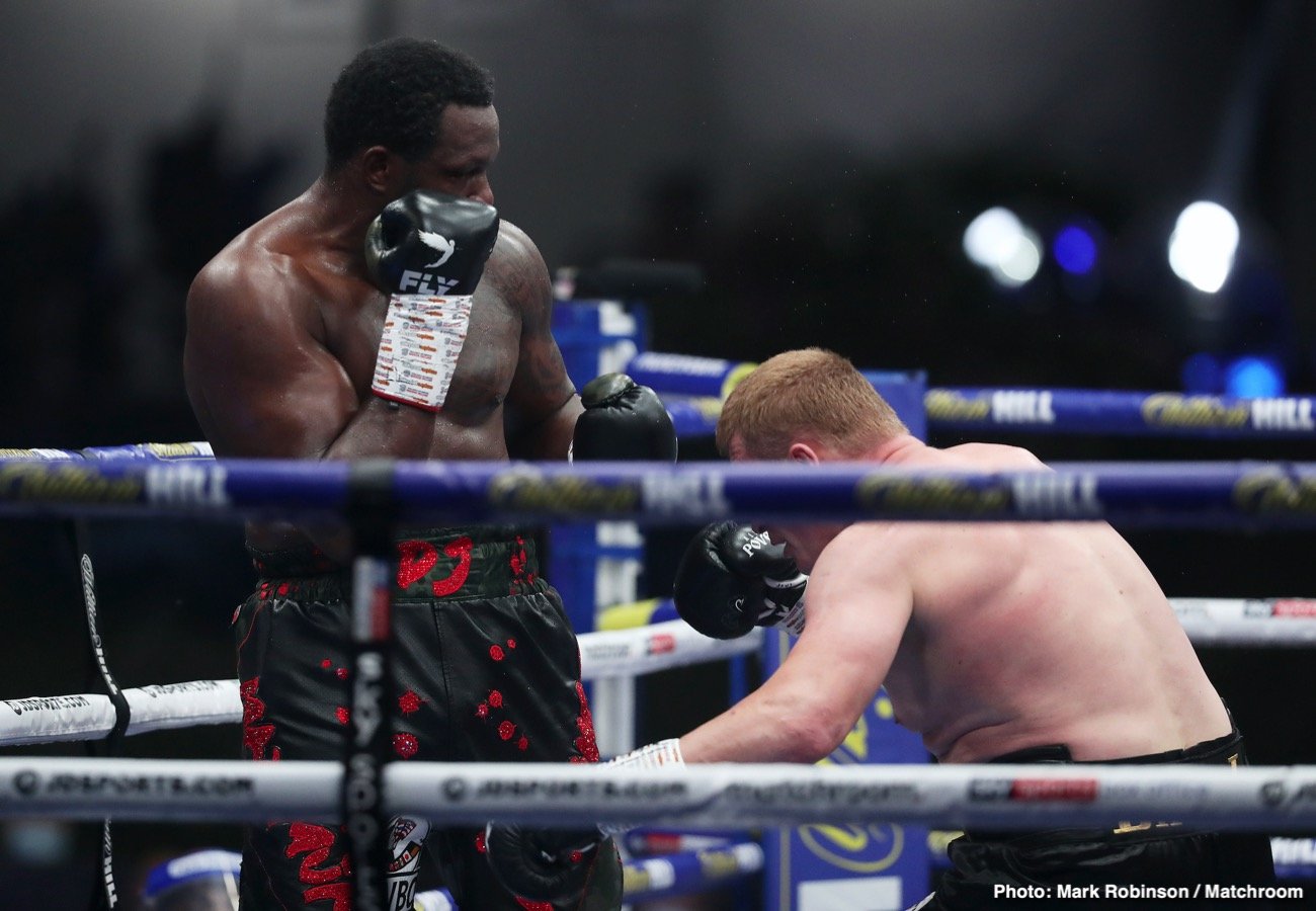 Image: LIVE RESULTS: Povetkin KOs Whyte, Taylor outpoints Persoon!