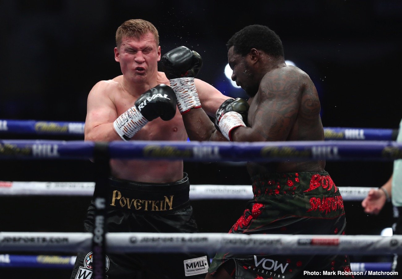 Image: How does Whyte vs. Povetkin 2 play out?