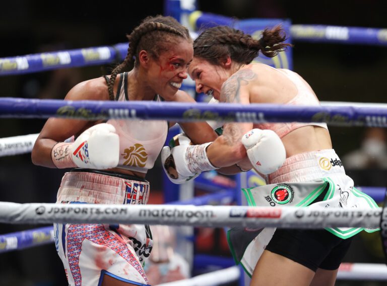 Image: Boxing Results: Terri Harper and Natasha Jonas fight to a 10-round draw