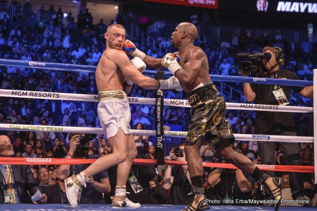 Image: Mayweather wants Conor McGregor rematch after Logan Paul
