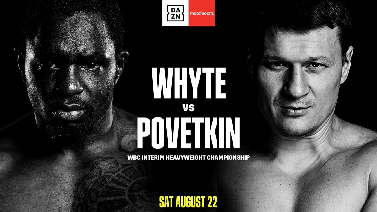 Image: Whyte vs. Povetkin to be shown on DAZN on Aug.22