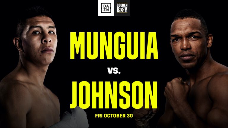 Image: Munguia vs. Johnson Undercard Update