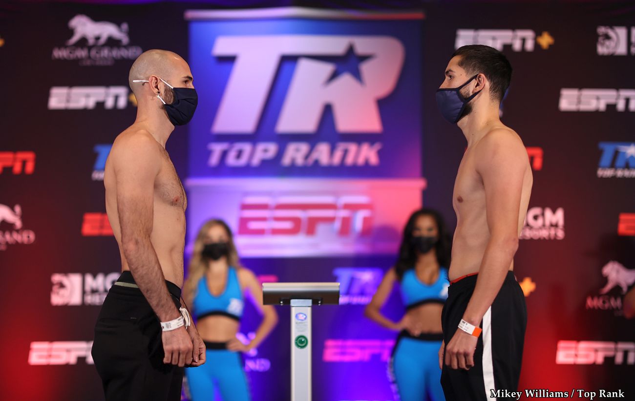 Image: Pedraza vs. Molina & Efe Ajagba vs. Jonnie Rice -official weights