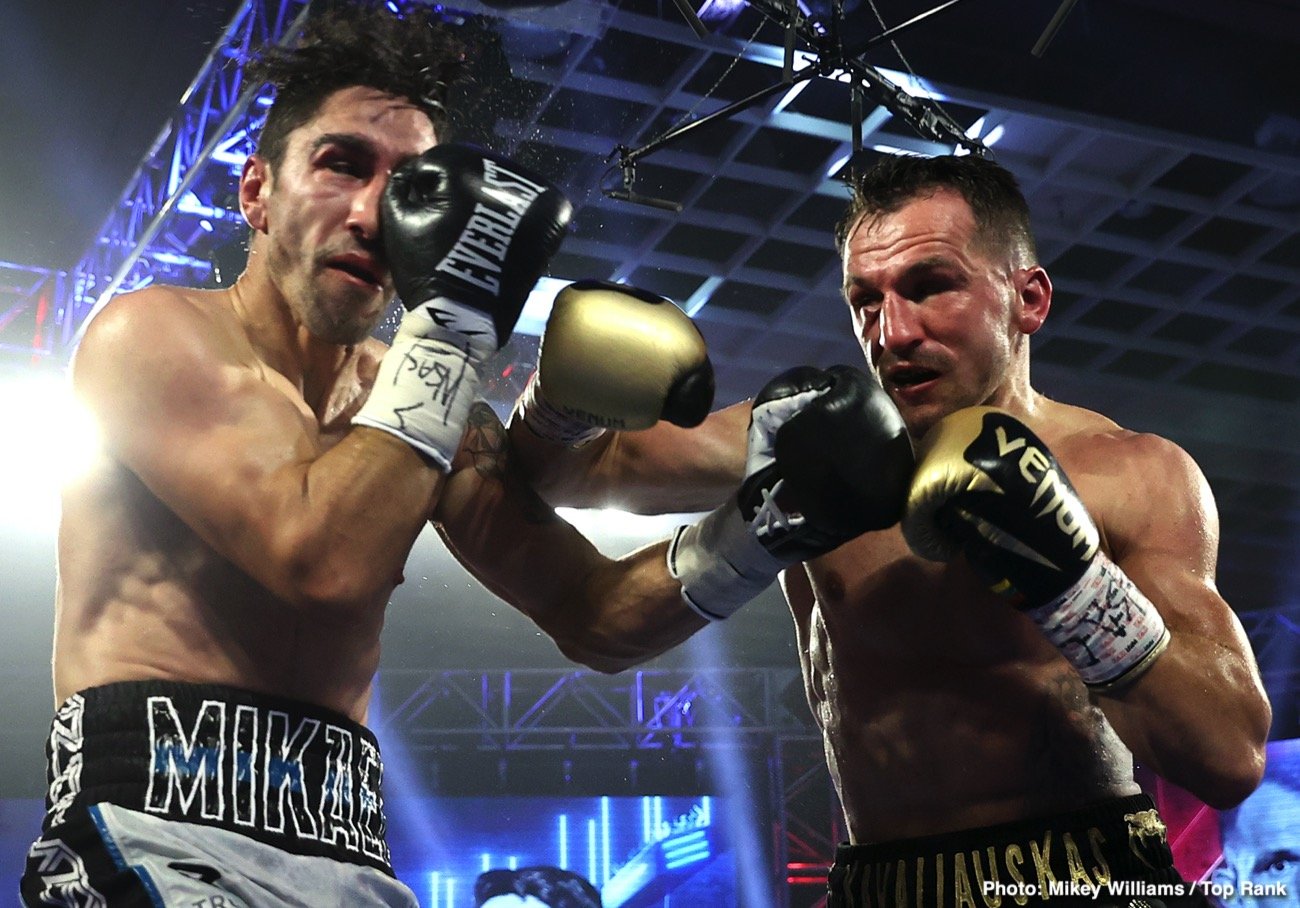 Image: Boxing Results: Kavaliauskas defeats Zewski & Gonzalez decisions Marriaga