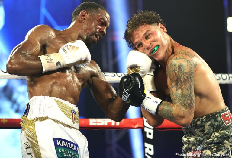 Image: Results / Photos: Herring beats Oquendo, Nelson knocks out Ware