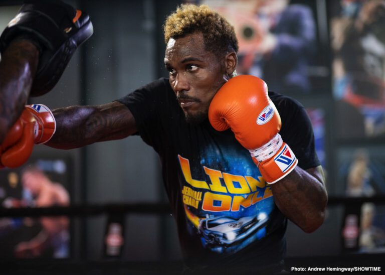 Image: Jermall Charlo back in June, finally resuming his career