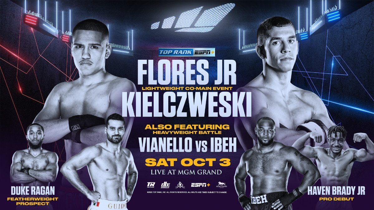 Image: Gabriel Flores Jr. vs. Ryan Kielczweski and Guido Vianello on Oct.3