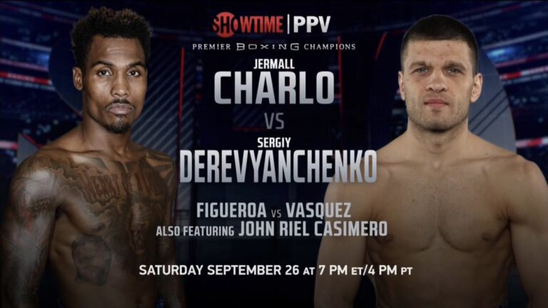 Image: Charlo vs. Derevyanchenko: Jermall not worried about outperforming Golovkin