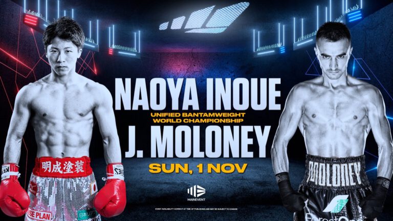 Image: Inoue vs. Moloney: Jason will have big problems against Naoya on October 31st