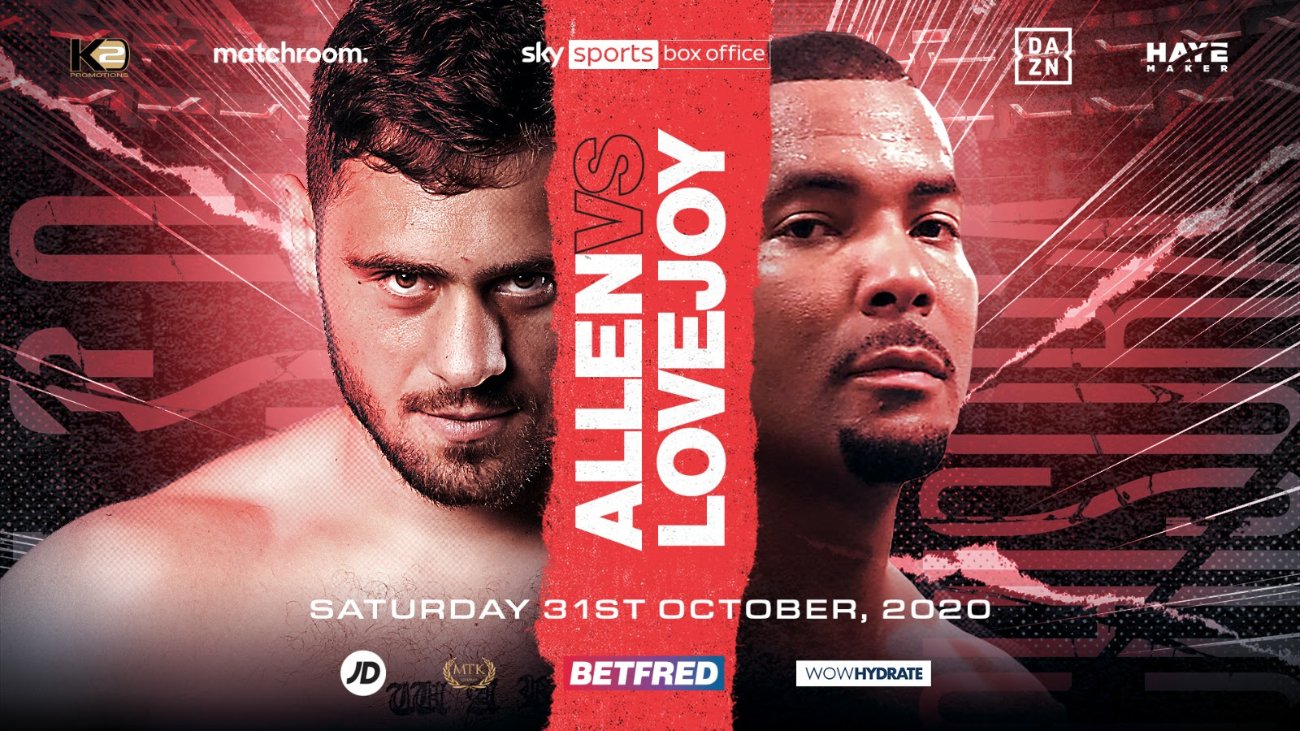 Image: Dave Allen vs. Christopher Lovejoy officially off for Saturday