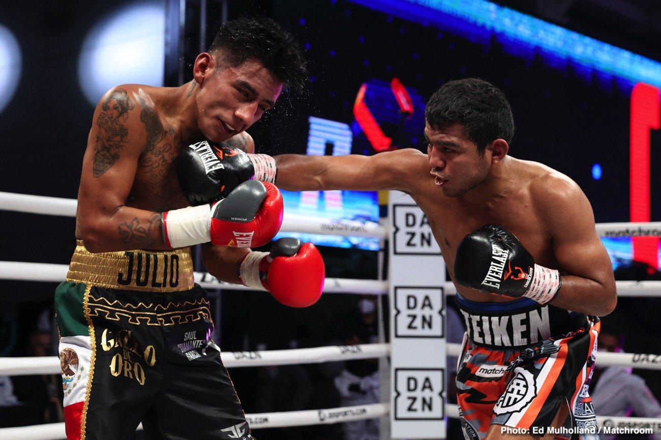 Estrada vs. Gonzalez boxing photo