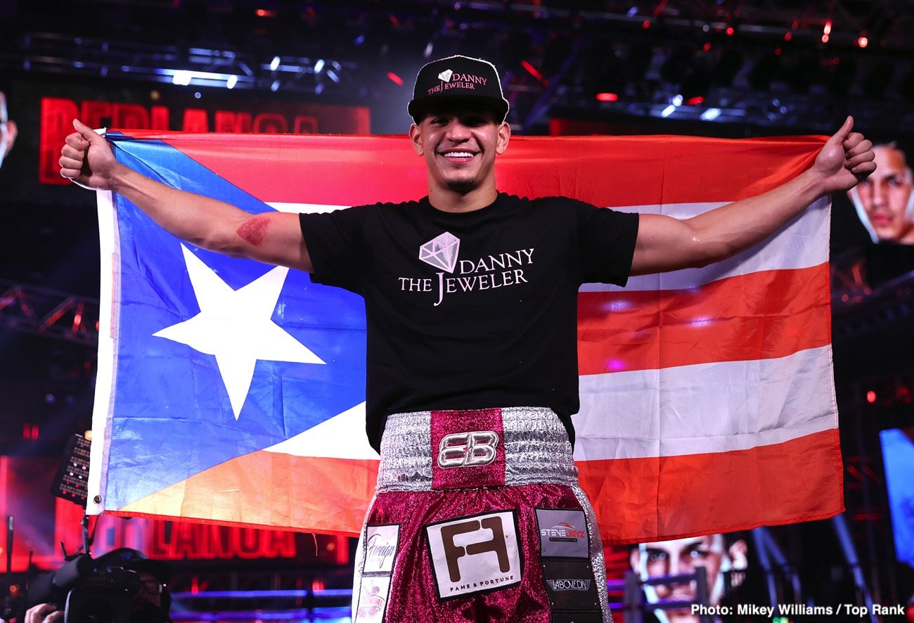 Image: Boxing Results: Edgar Berlanga stops Lanell Bellows in 1st round KO