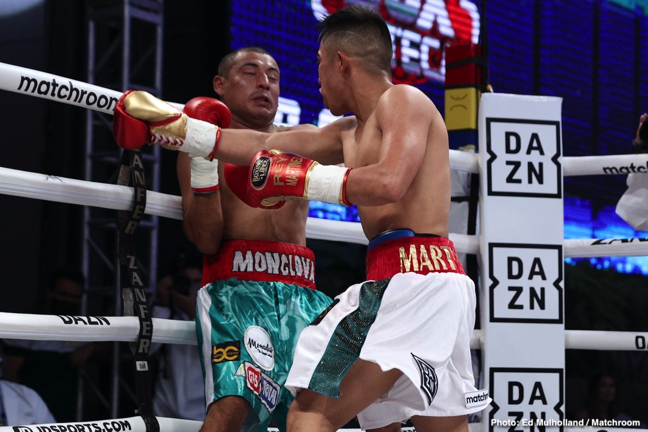 Photo: Boxing Results: Julio Cesar Martinez destroys Moises Calleros in 2nd round TKO Image: Boxing Results: Julio Cesar Martinez destroys Moises Calleros in 2nd round TKO