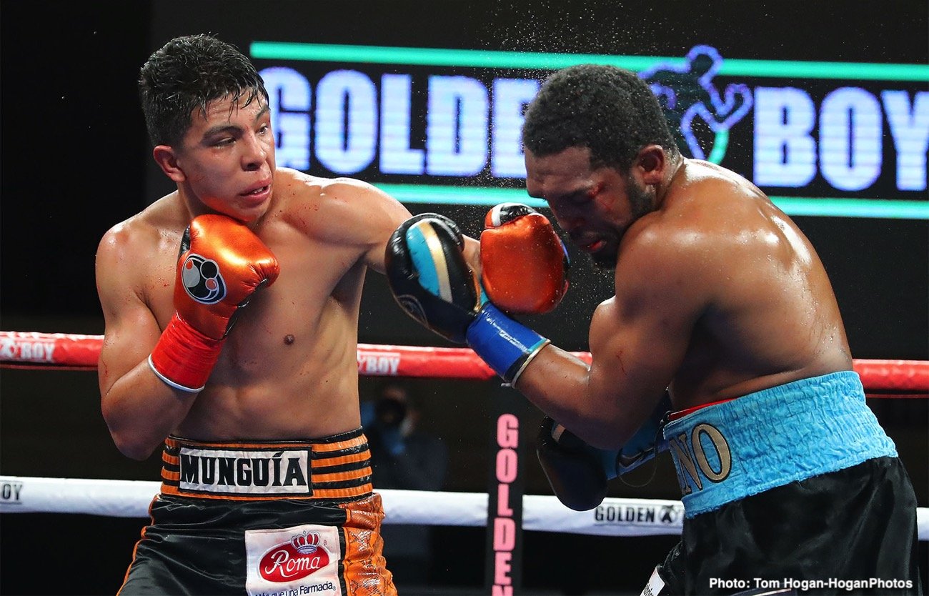Image: Jaime Munguia Prevails in the Trenches over Tureano Johnson