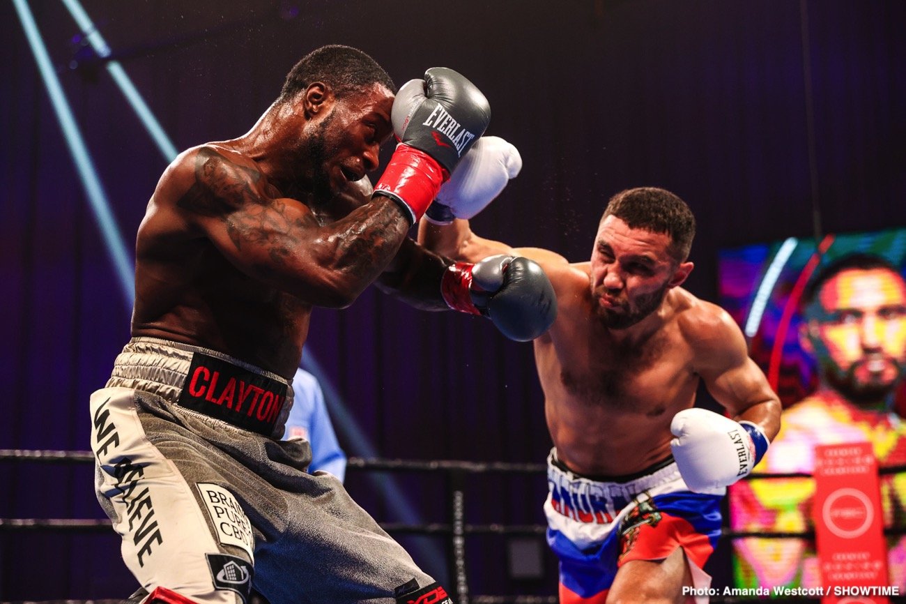 Image: Boxing Results: Sergey Lipinets and Custio Clayton ends in 12-round draw