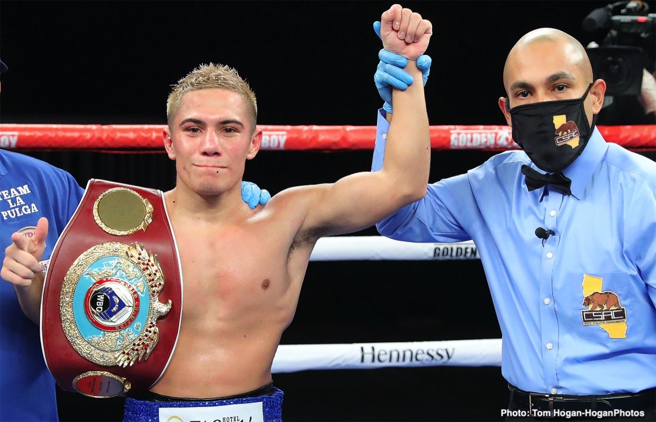 Image: Boxing Results: Jaime Munguia beats Tureano Johnson on gruesome cut