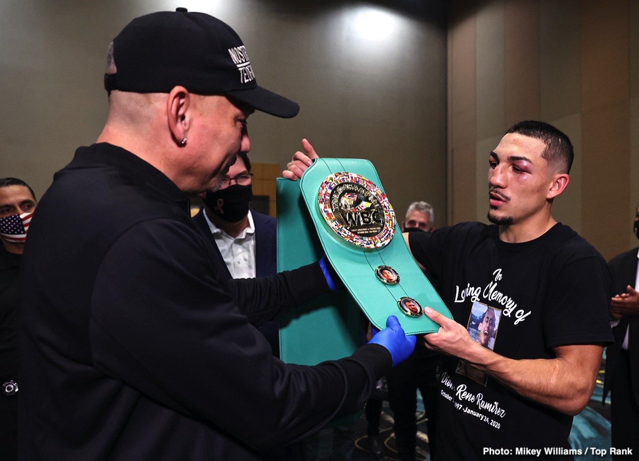 Image: Teofimo hopes for 2 million PPV buys for Kambosos fight on Triller