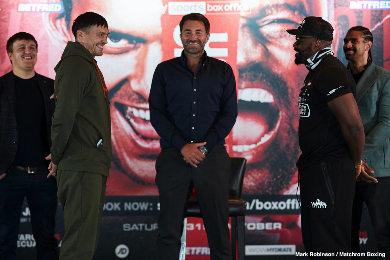 Image: Dereck Chisora will make millions with win over Oleksandr Usyk, says Hearn