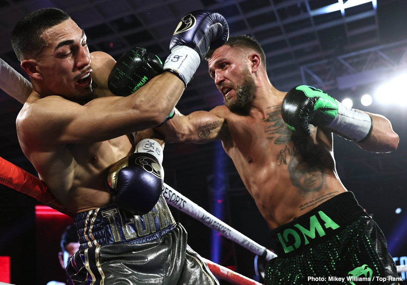 Image: Lomachenko says his fight with Teofimo should have been a draw
