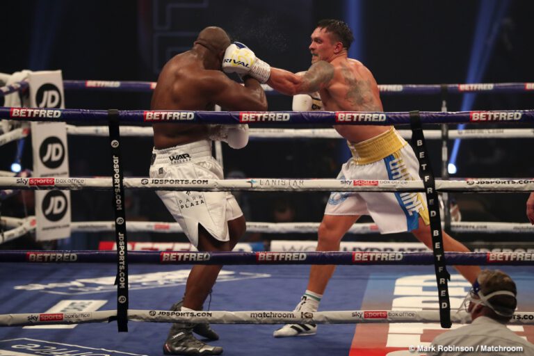 Image: Usyk says Joshua must fight him next or vacate WBO title