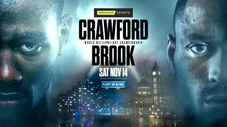 Image: UK BROADCAST DETAILS: Crawford-Brook to Air LIVE on Premier Sports 1