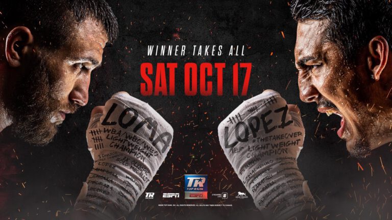 Image: UK Live Stream: Vasiliy Lomachenko vs. Teofimo Lopez on FITE TV for £9.99