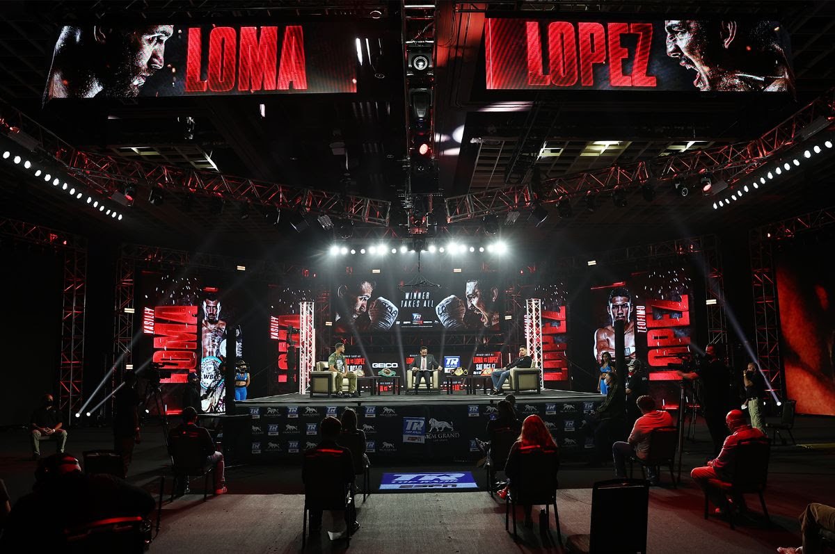 Image: Lomachenko vs. Teofimo - Crawford, De La Hoya & Porter preview fight