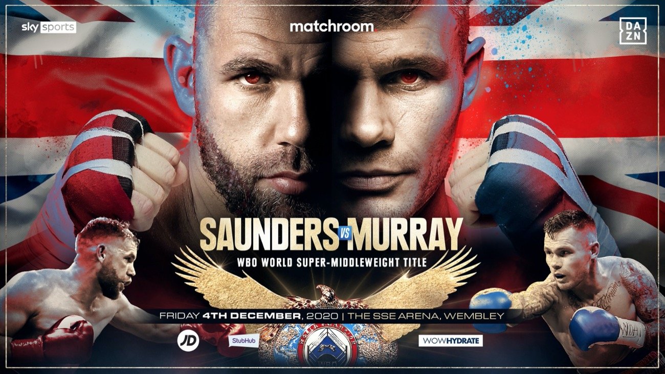 Tennyson vs O’Reilly &  Parker vs Nunez added to Saunders – Murray card