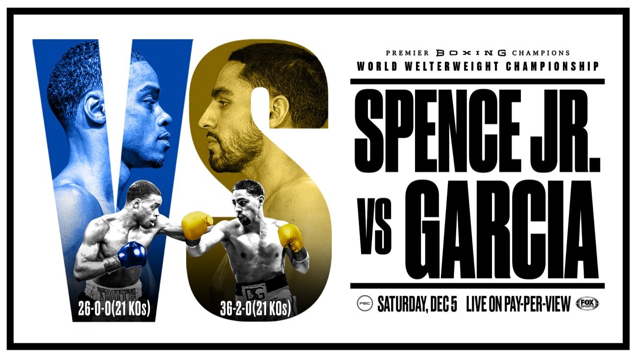 Image: Errol Spence vs. Danny Garcia price $74.99 on Fox Sports Pay-per-view