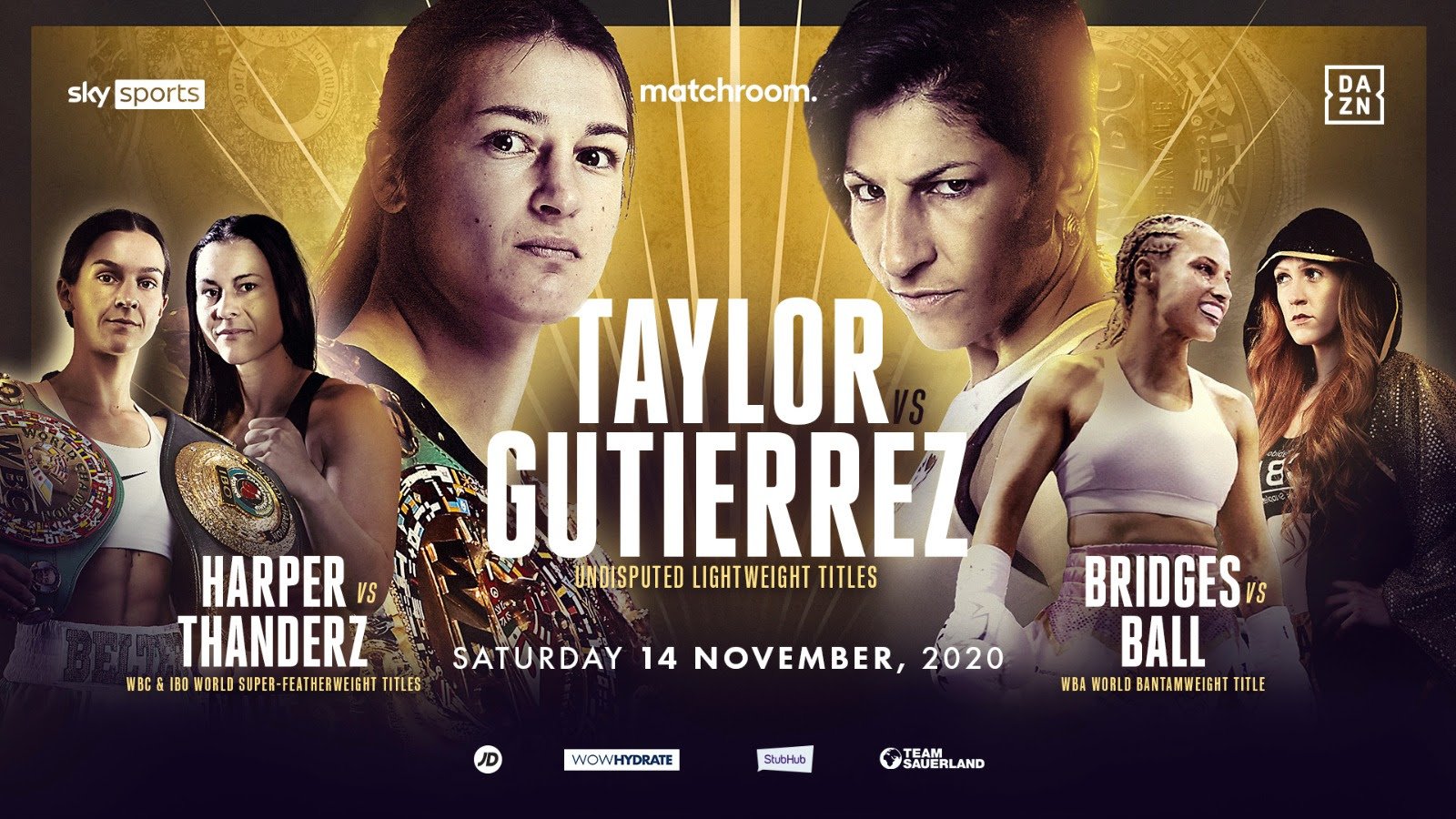 Katie Taylor, Terri Harper and Rachel Ball tripleheader on Nov.14 ⋆ Boxing News 24