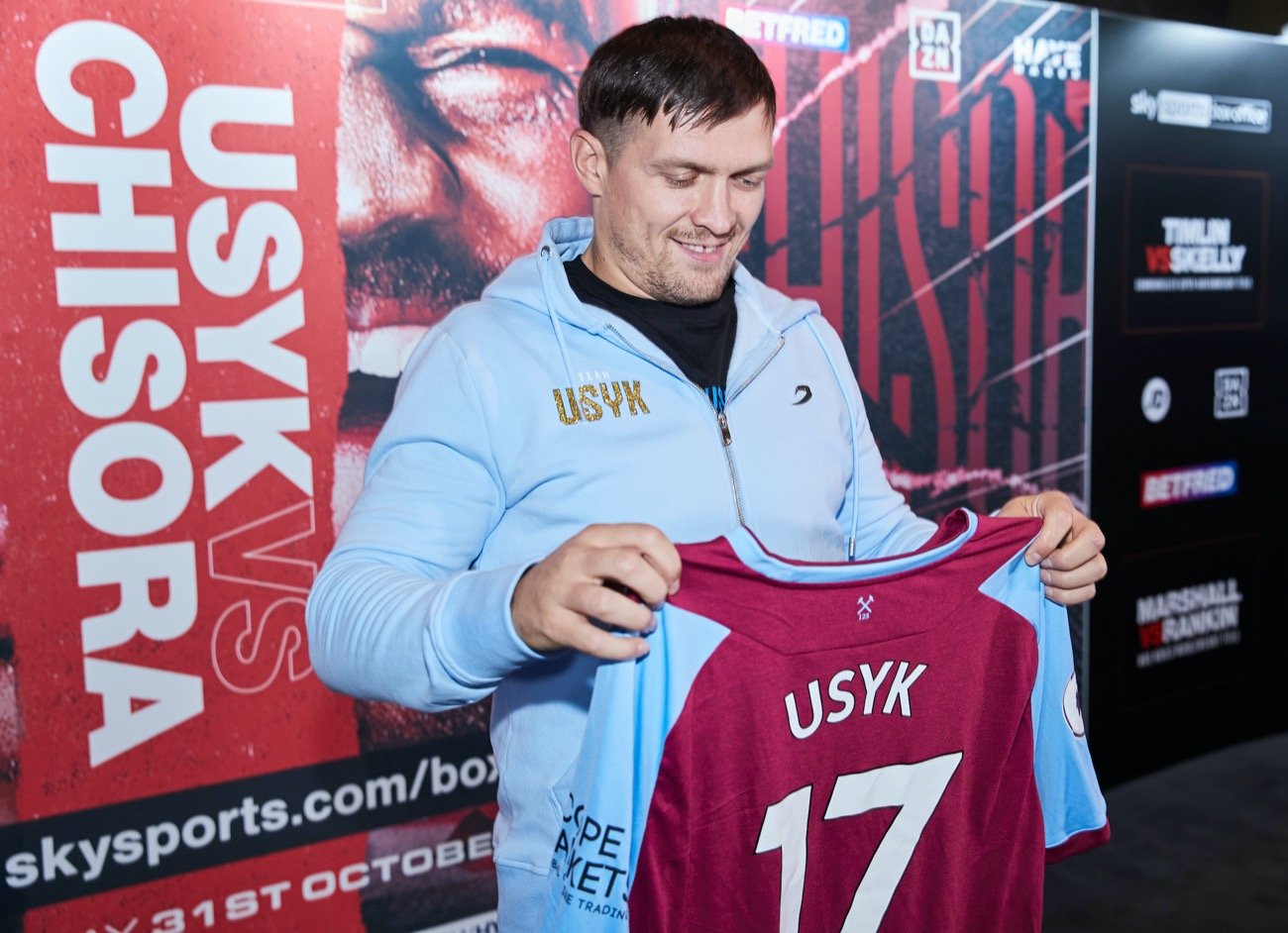 Image: Oleksandr Usyk waiting for 'step aside' to let Joshua vs. Fury fight for WBO belt