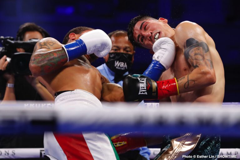 Image: Gervonta Davis too powerful for Leo Santa Cruz - knockout highlights