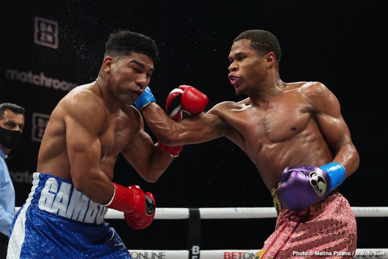 Image: Devin Haney slams Arum for protecting Teofimo Lopez