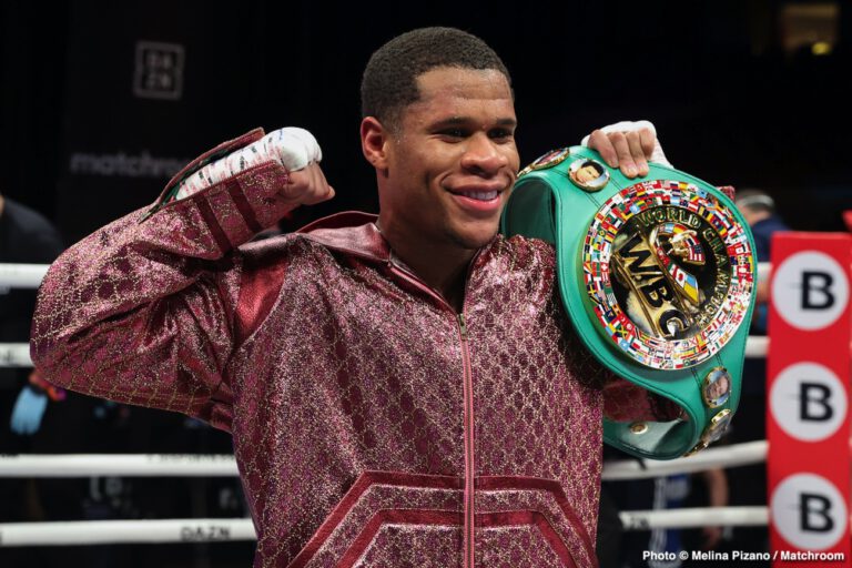 Image: Devin Haney wants to be the first billionaire boxer