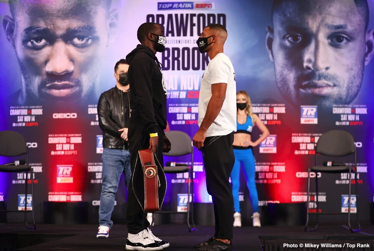 Terence Crawford un grand favori pour battre Kell Brook - Nouvelles de boxe Kell Brook Terence Crawford
