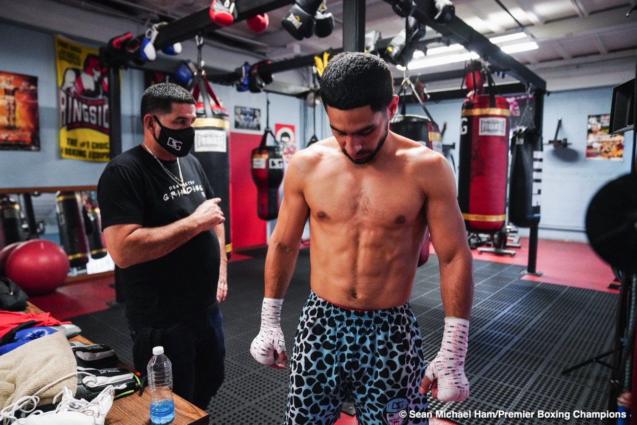 Danny Garcia, Errol Spence Jr boxing photo