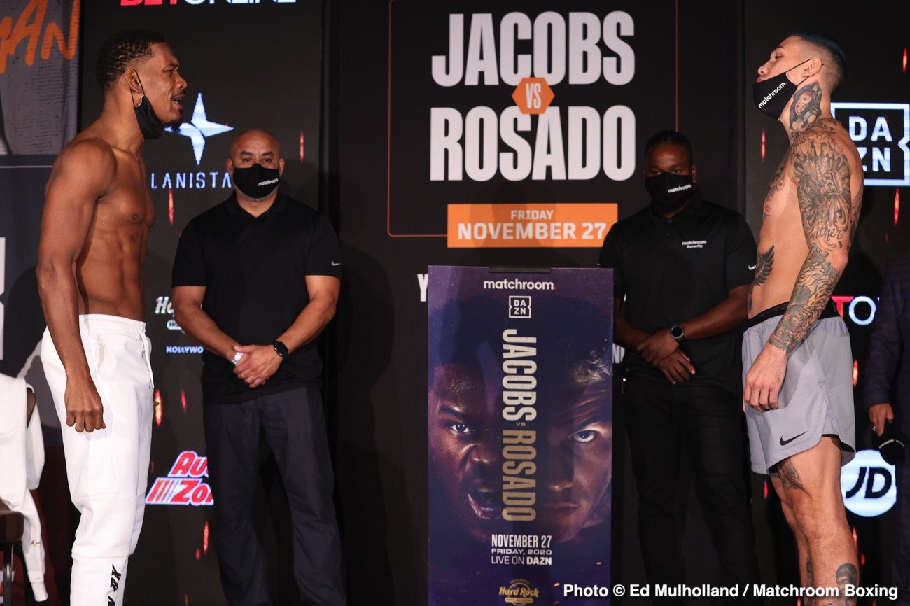 Image: Rosado: I'm knocking Jacobs' dentures out of his mouth