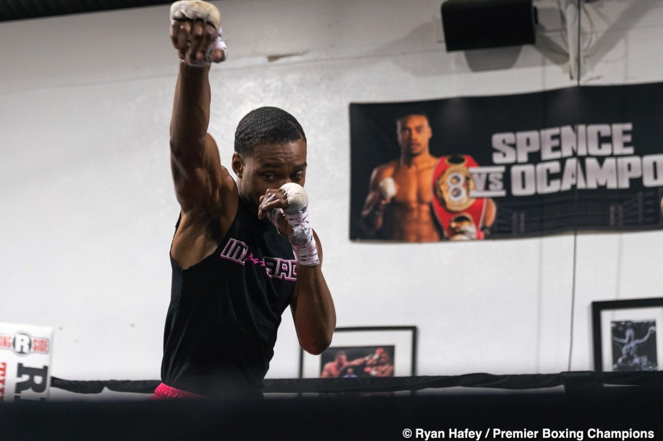 Danny Garcia, Errol Spence Jr boxing photo