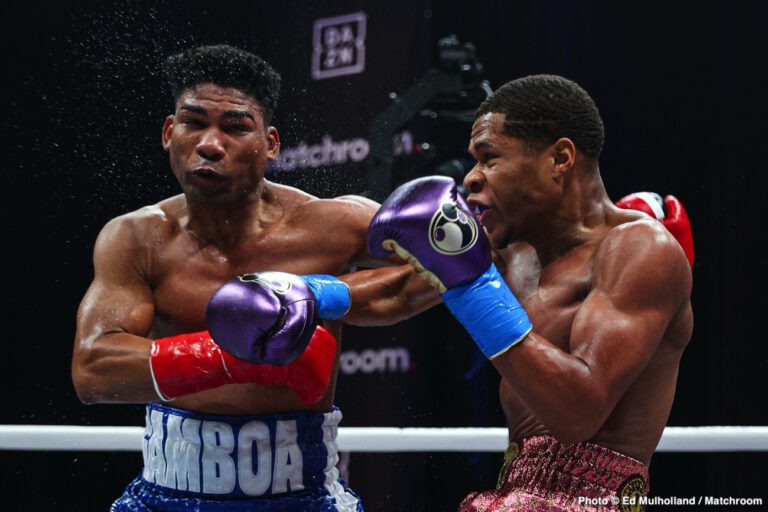 Image: Yuriorkis Gamboa ready to pull off an upset against Devin Haney 