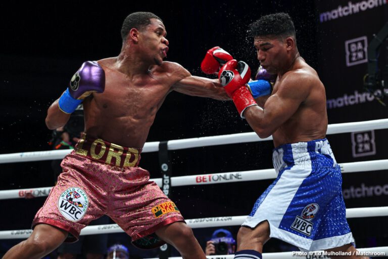 Image: Devin Haney vs. Jorge Linares on May 29th on DAZN