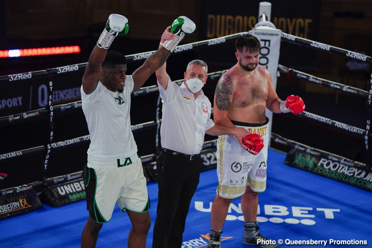 Image: Dubois vs. Joyce - Live Results & Photos