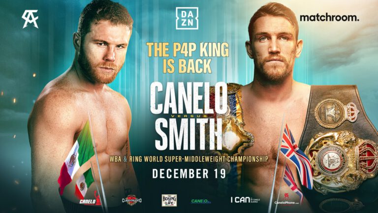 Image: Canelo Alvarez vs. Callum Smith tickets go on sale today for the Dec.19th fight