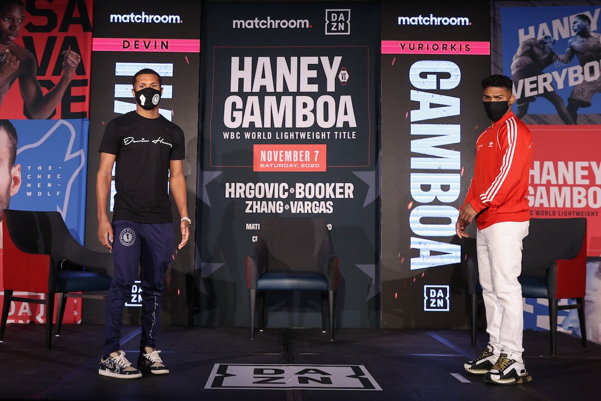 Image: Haney: I want to "look pretty" and "not get touched" by Gamboa