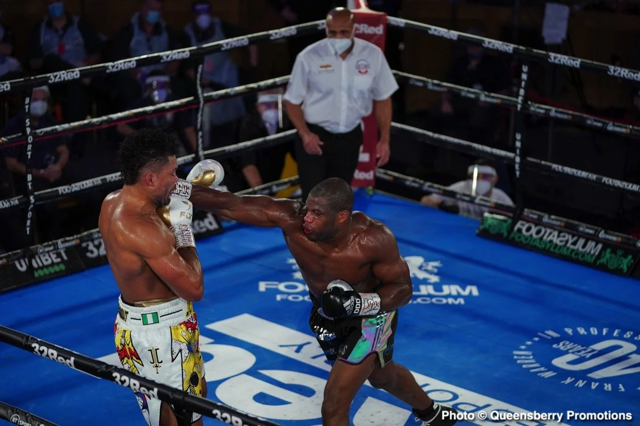 L'avenir de Daniel Dubois - Actualités de boxe Daniel Dubois Joe Joyce