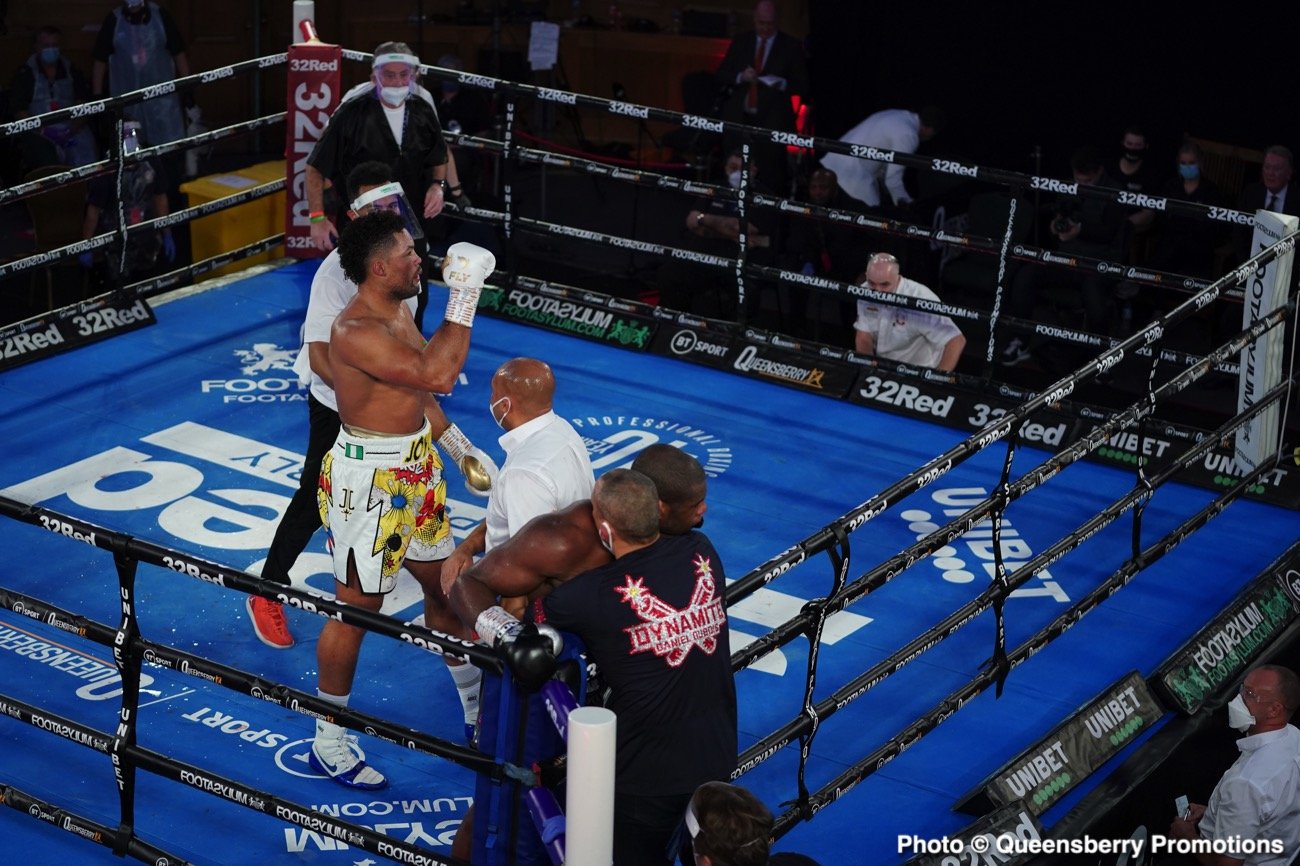 Image: Boxing Results: Joe Joyce stops Daniel Dubois in 10th round KO