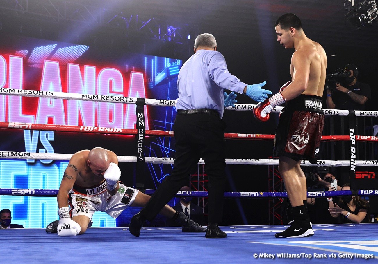 Edgar Berlanga boxing photo and news image